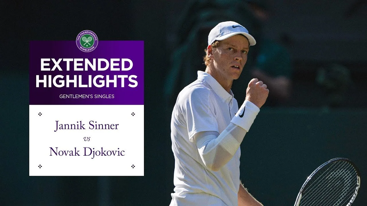 Wimbledon 2025 SF: Sinner v. Djokovic