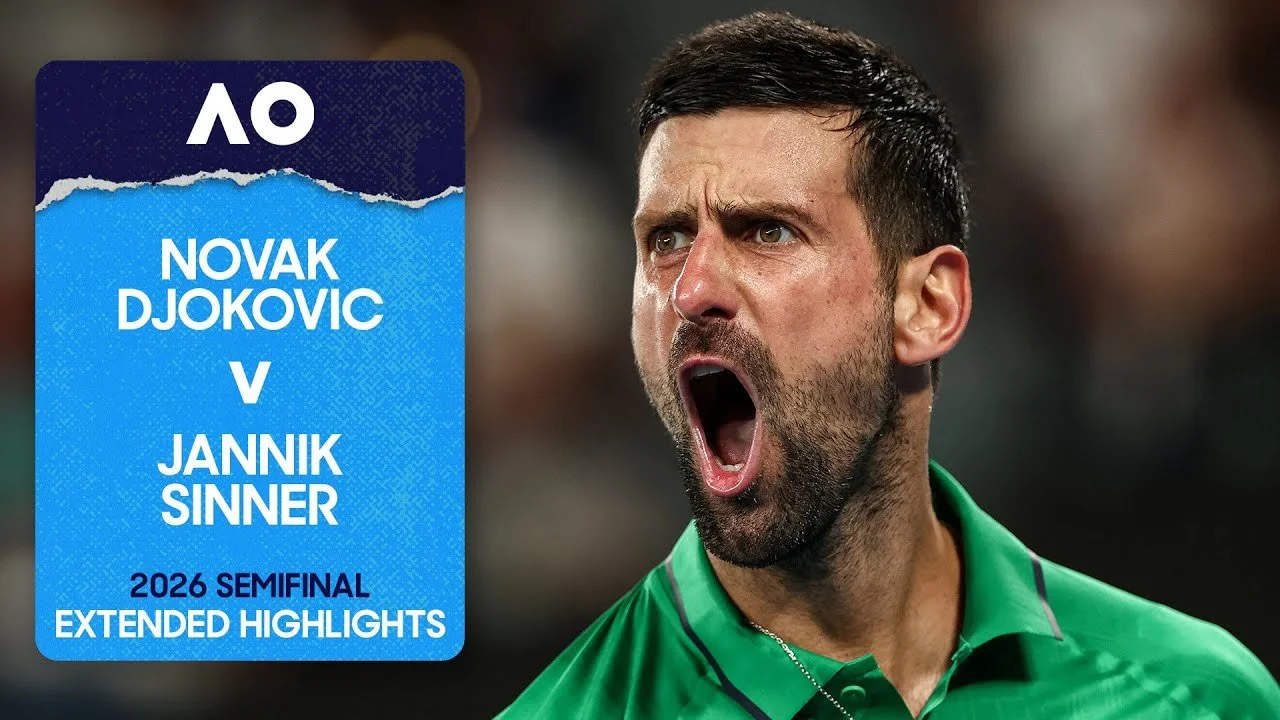 AO 2026 SF: Sinner v. Djokovic 