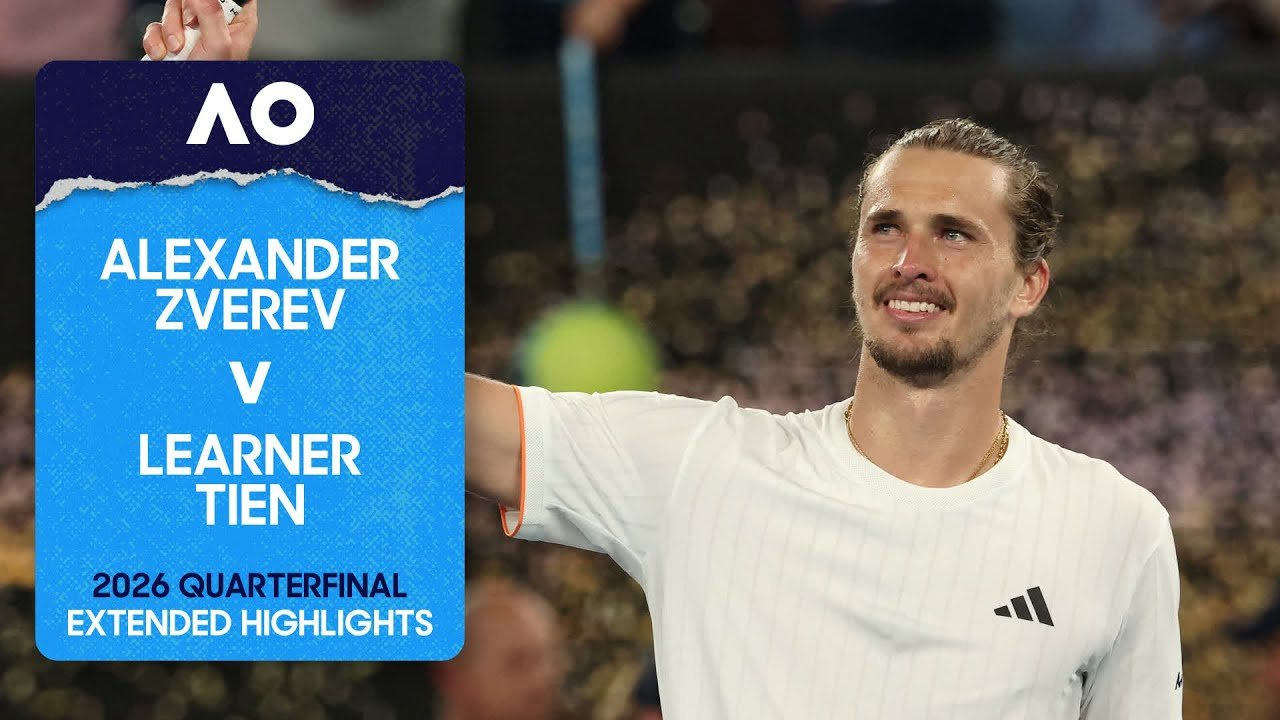 AO 2026 QF: Zverev v. Tien