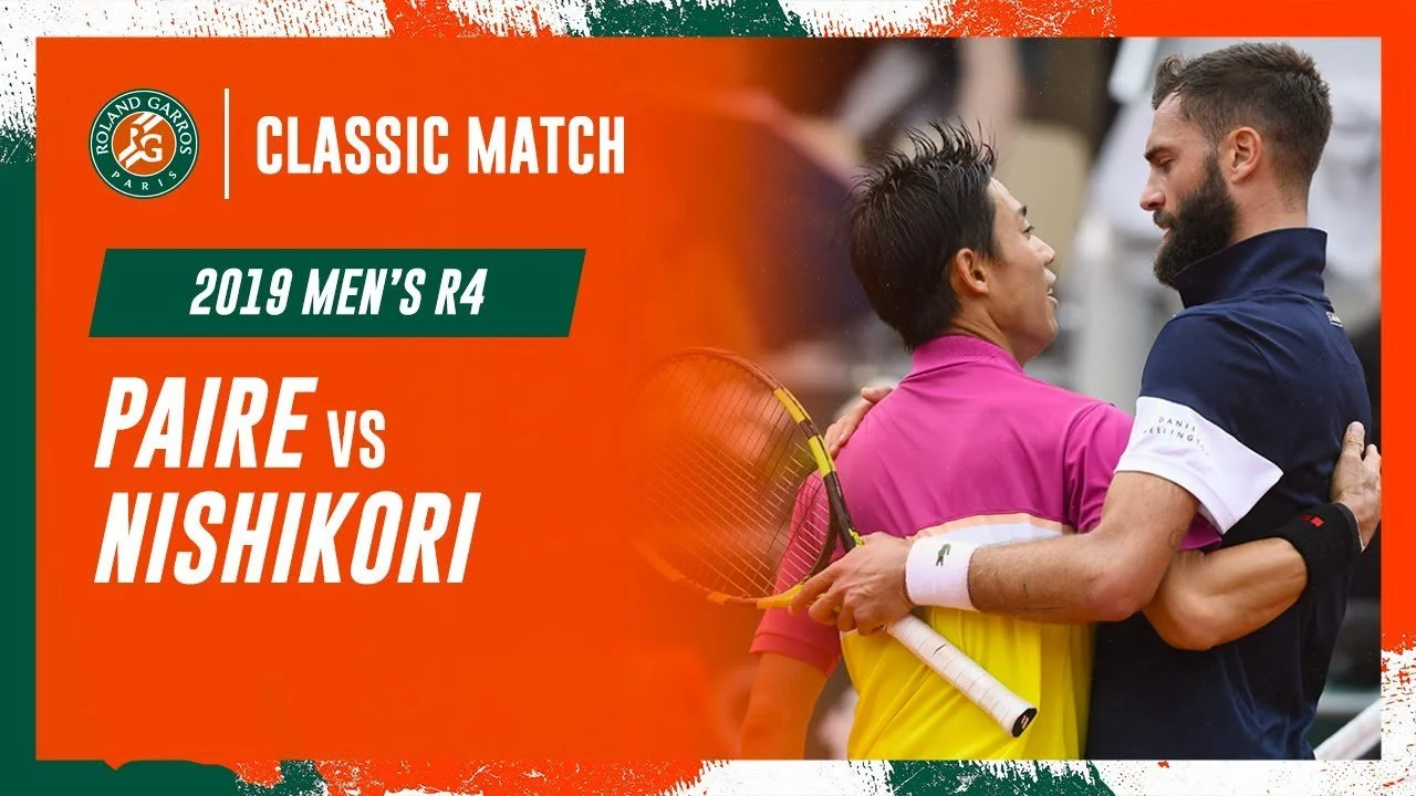 RG 2019 R4: Nishikori v. Paire