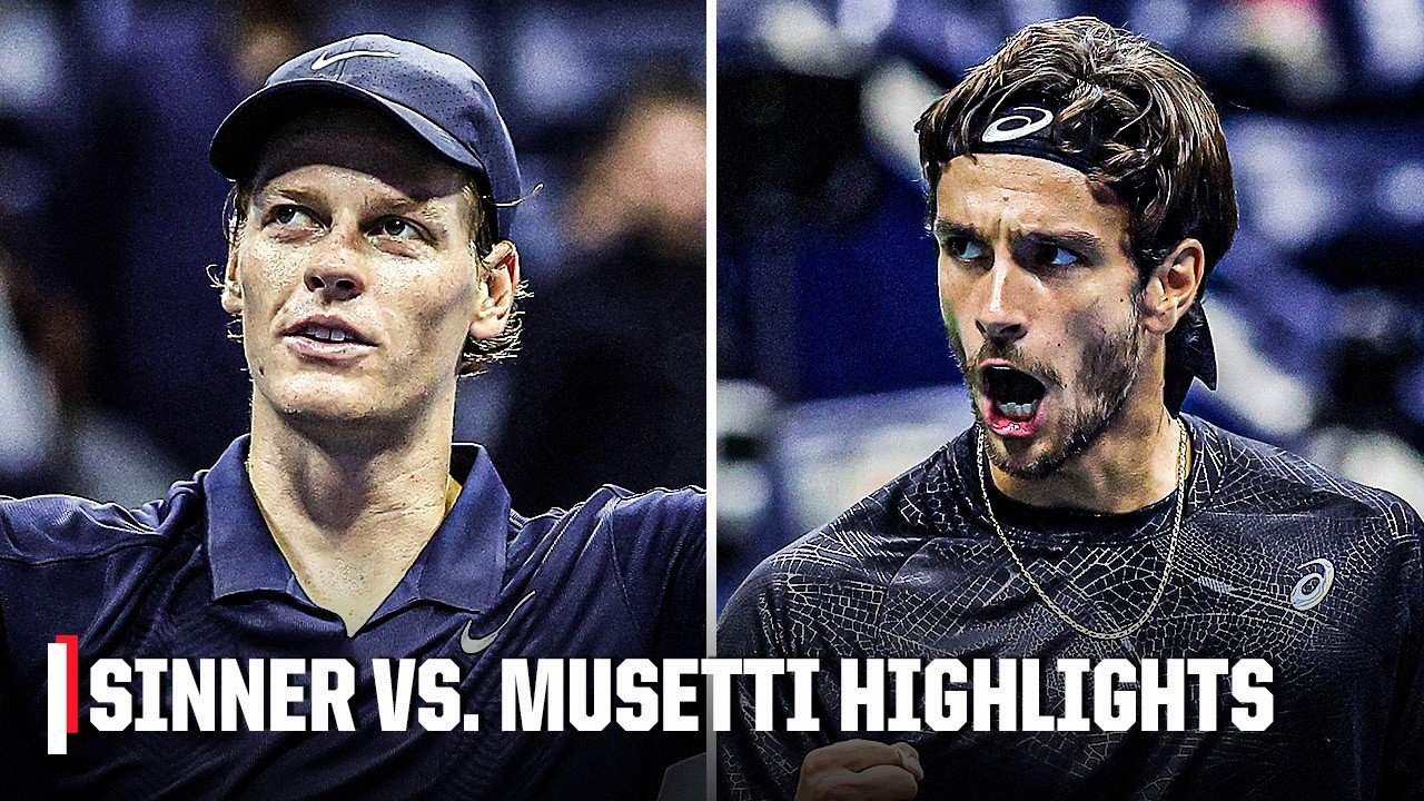 USO 2025 QF: Sinner v. Musetti