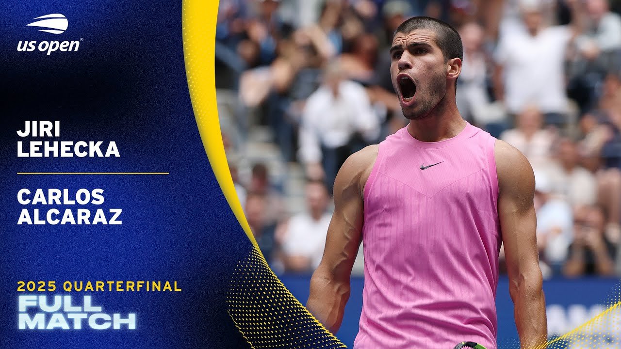 USO 2025 QF: Alcaraz v. Lehecka