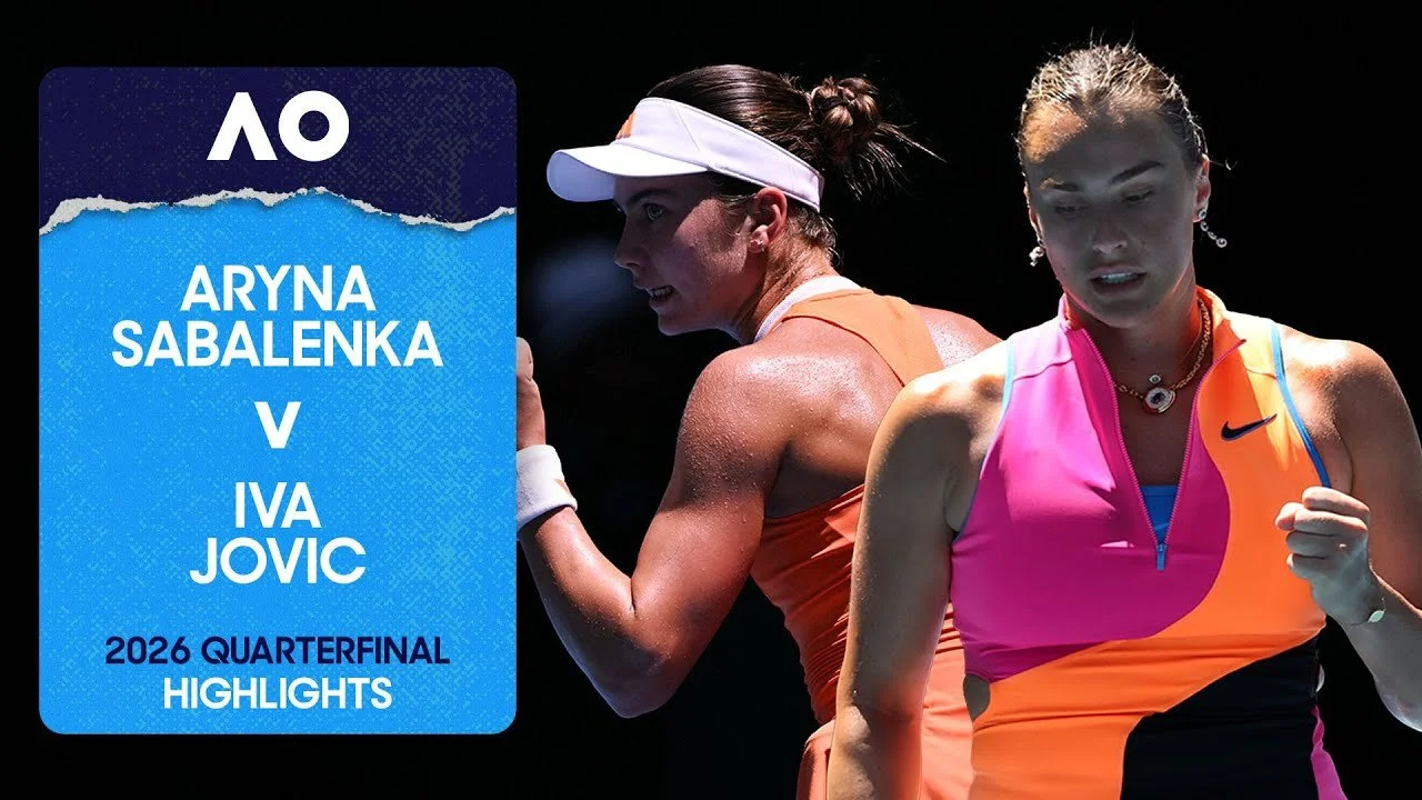 AO 2026 QF: Sabalenka v. Jovic