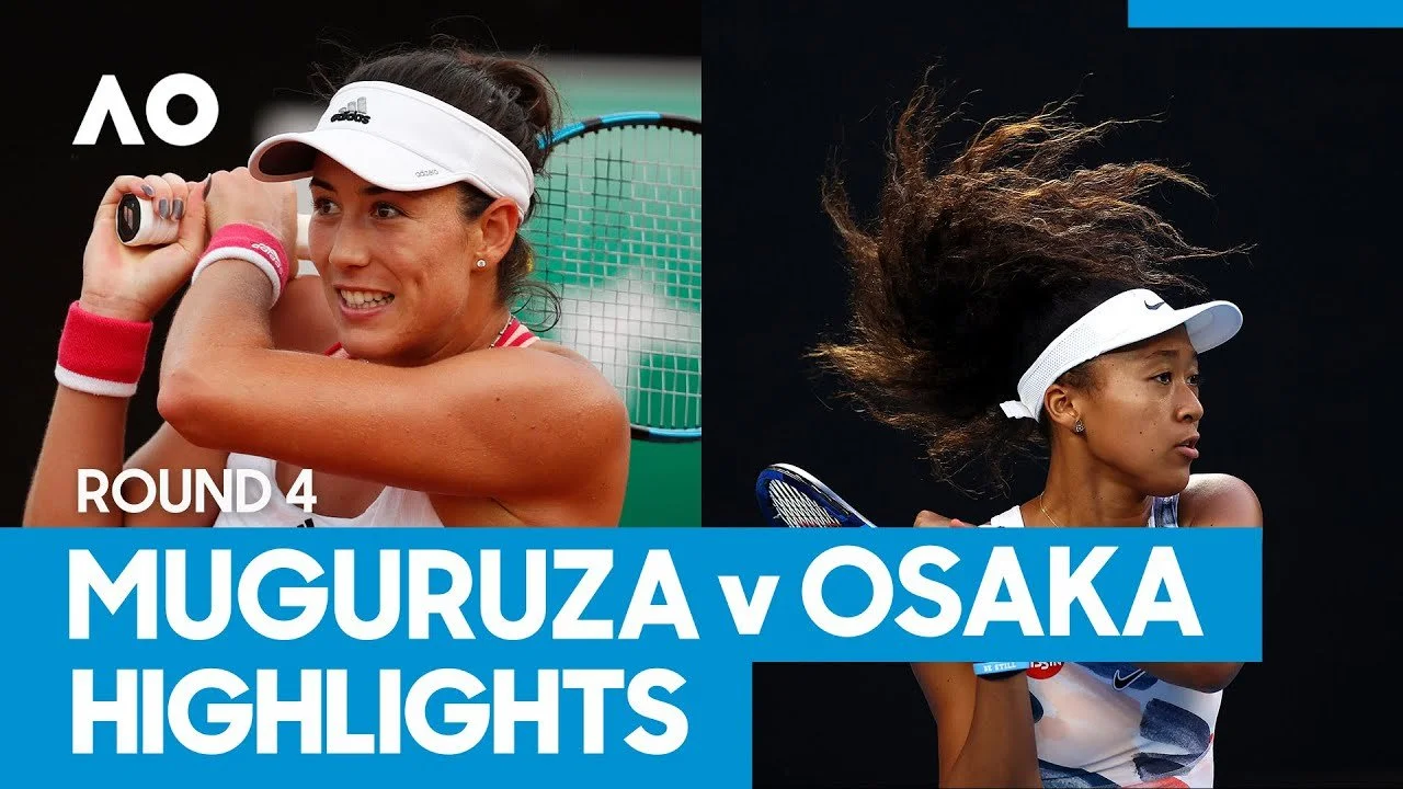 AO 2021 4R: Osaka v. Muguruza