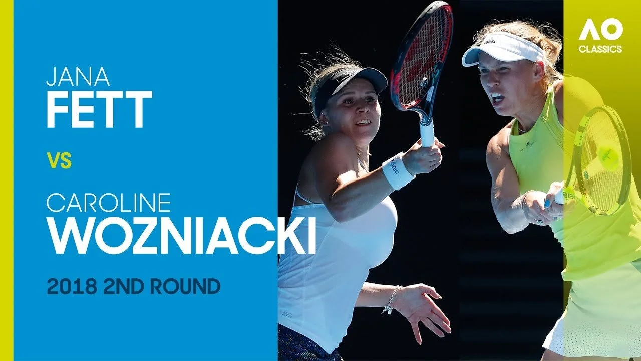 AO 2018 2R: Wozniacki v. Fett