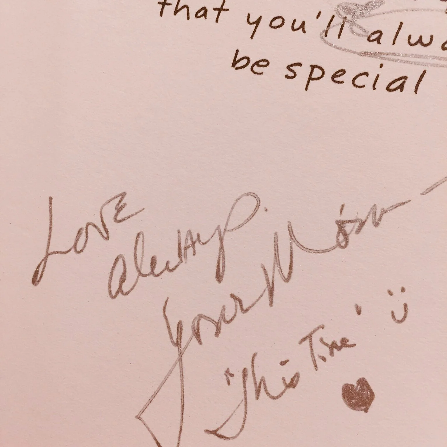 first birthday being a mom