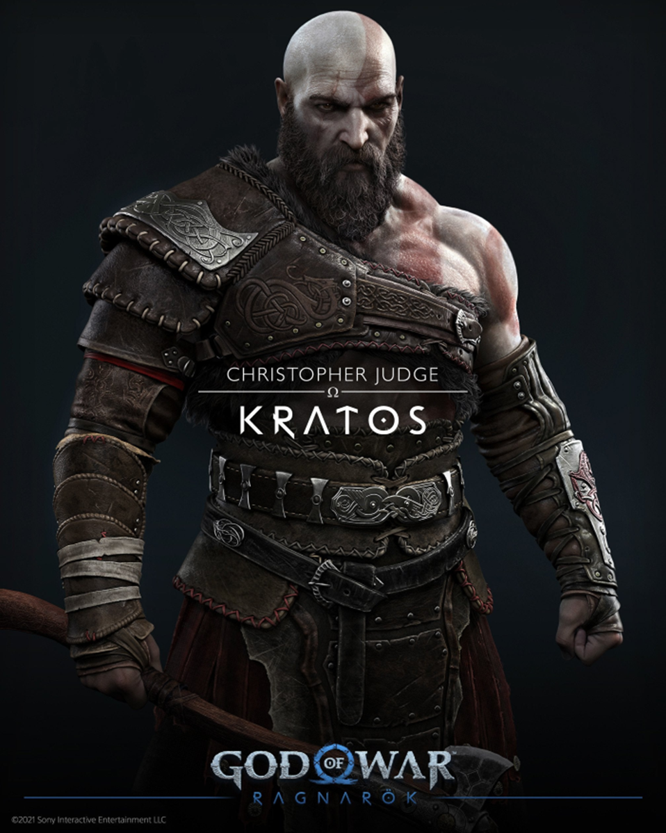Drawing Kratos vs Thor (God of War Ragnarök)