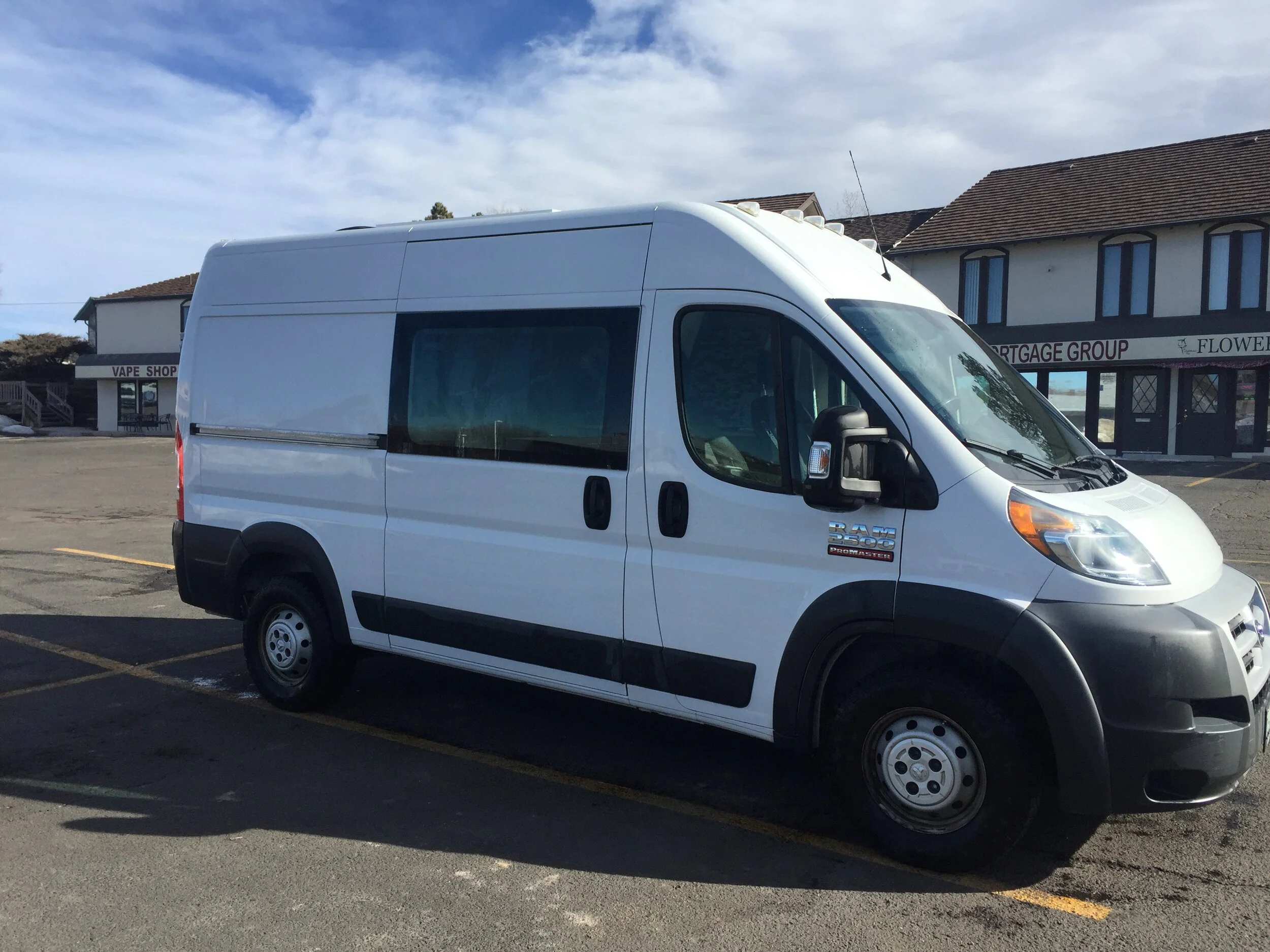 ram promaster adventure van