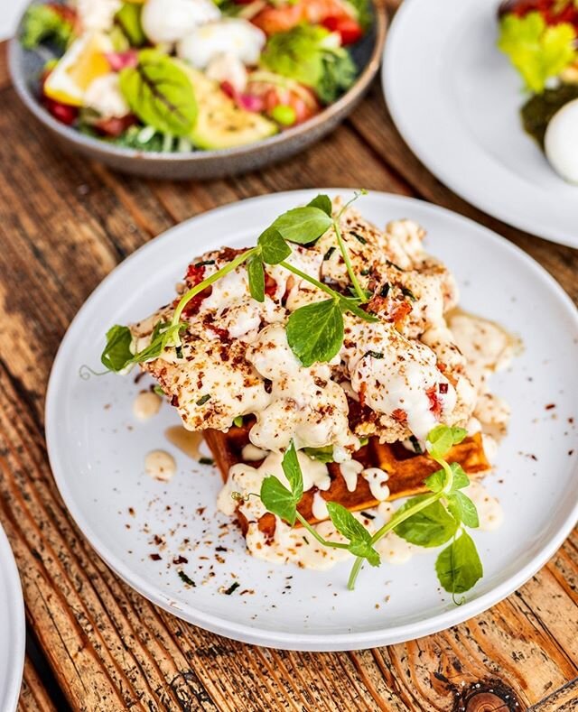 Have you tried our Korean-fusion brunch dishes? 😍 Our house-made waffle with buttermilk fried chicken, kimchi, avocado, maple aioli and furikake is a customer favourite! Available at all Firestone locations ⁠
⁠
Find us at the following locations:⁠
?