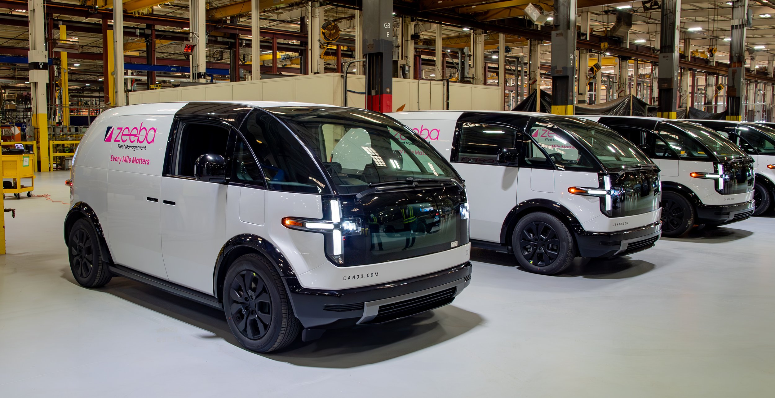 Canoo Successfully Expands Zeeba’s Fleet with Electric Vehicles Press