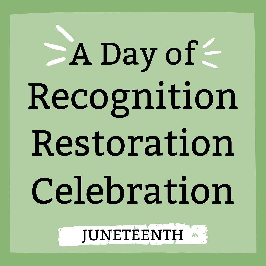 Honoring freedom, resilience, and the ongoing fight for justice. 

Today, we reflect, celebrate, and continue the work. #Juneteenth #FreedomDay