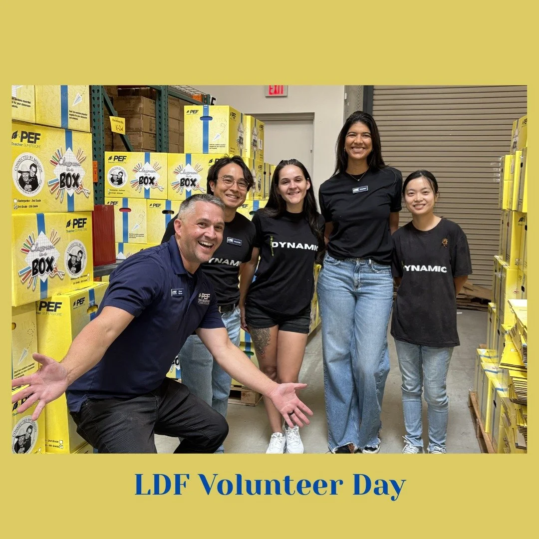 We had such a fun time volunteering at @pefteachersuperstore 📦✏️ From packing up supply boxes for local teachers to jamming out to a great playlist, the energy was high and the mission was meaningful.

Huge shoutout to Shane for being an awesome hos