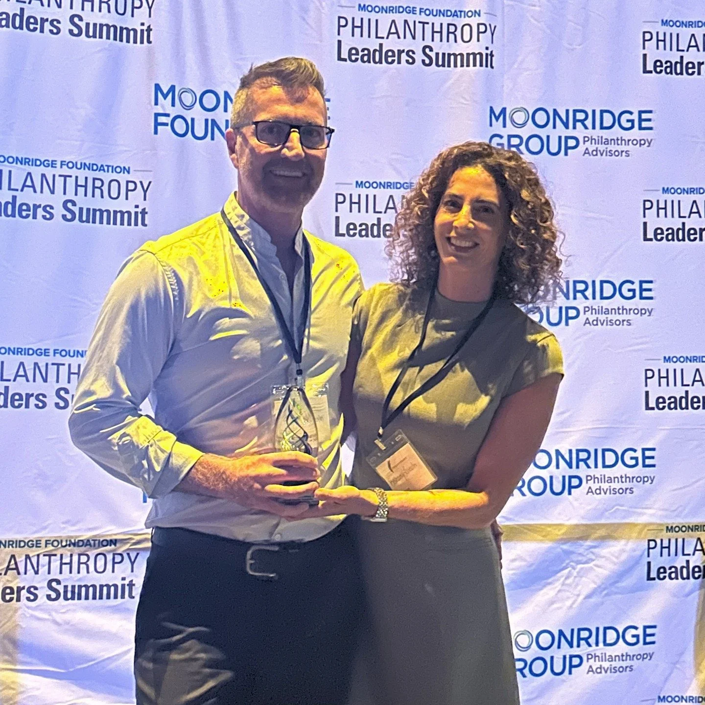 We’re honored to celebrate Johnny and Bethany Lincoln, founders of LDF, for being recognized with the Trailblazing in Philanthropy Award at the Moonridge Foundation Philanthropy Summit! 🏆✨
Through their leadership and the work of LDF, Johnny