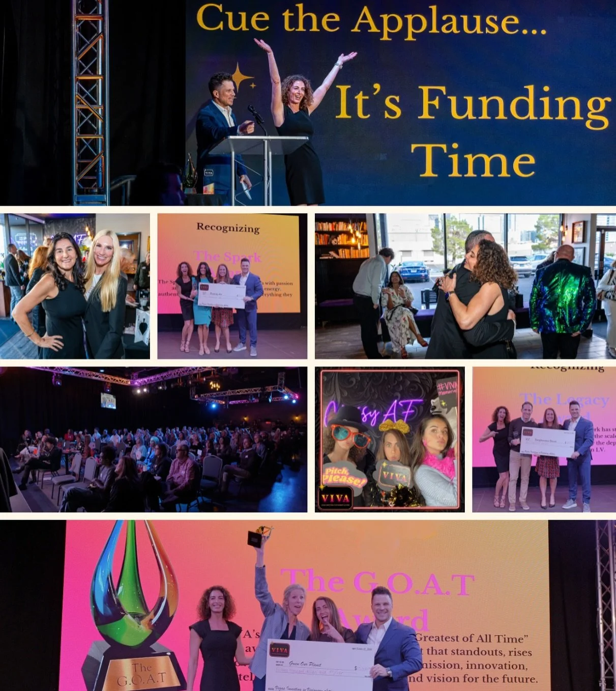 What if sponsorship actually meant something?

Step into VIVA.
A reimagined philanthropic pitch event where:
✨ nonprofits pitch bold ideas
✨ funders show up ready to invest
✨ and everyone wins

No competition. Just connection, collaboration, and real