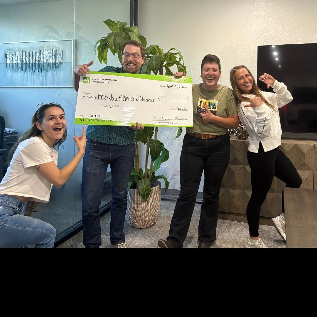 Protecting what can&rsquo;t be replaced.🌎

Through our Catalyst Grant, we&rsquo;re proud to support Friends of Nevada Wilderness in restoring Nevada&rsquo;s desert spring ecosystems.

From volunteer-led restoration to habitat monitoring, this work h