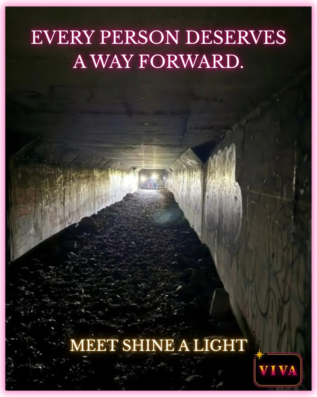This year, Shine a Light is taking the VIVA stage to share the work they're doing right here in Las Vegas.

Shine a Light reaches people experiencing homelessness in Southern Nevada, including those living in underground flood channels, helping conne
