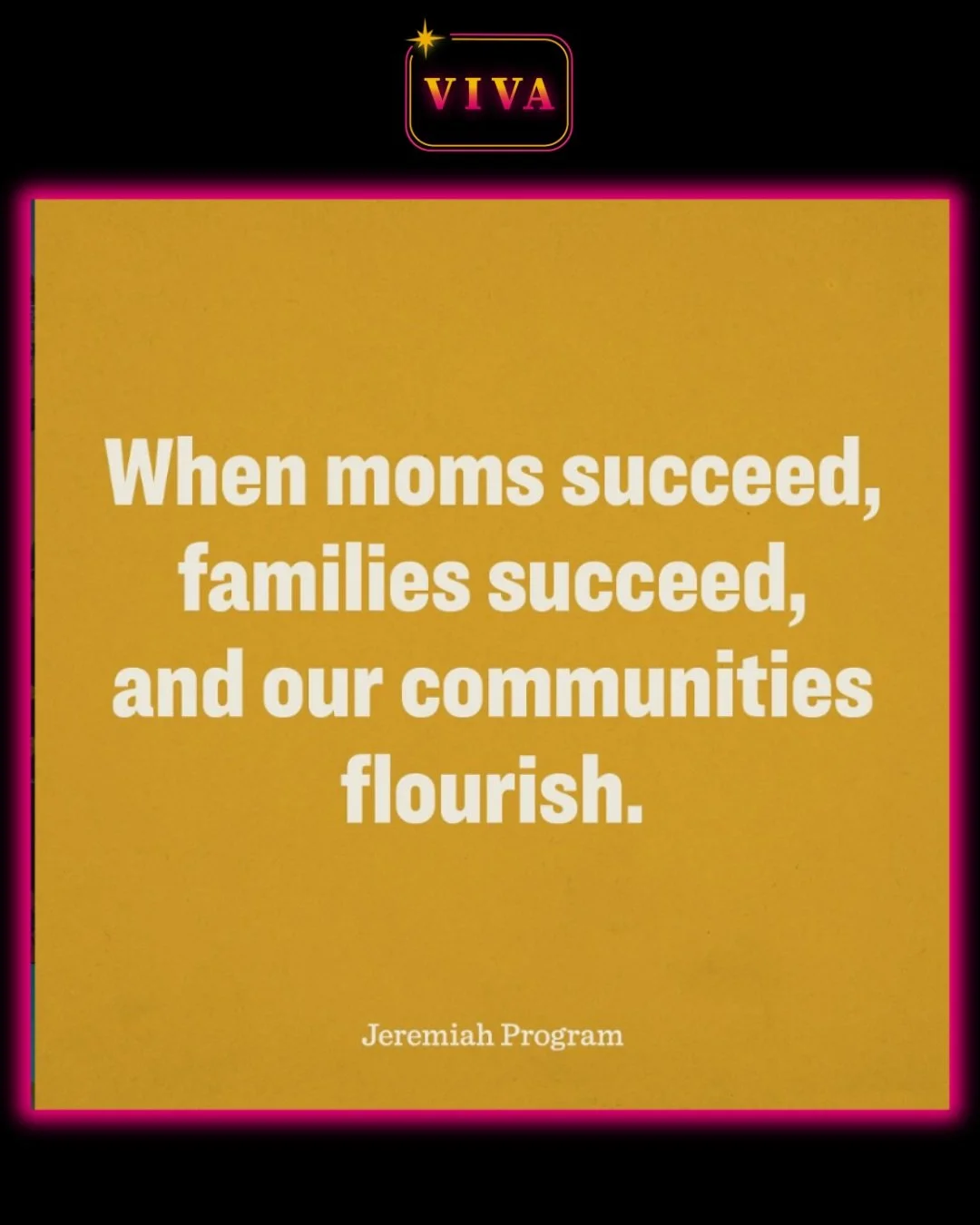 Meet Jeremiah Program

What happens when a mother gets a chance to build something different for herself and her family?
That's the work Jeremiah Program is doing.

Jeremiah Program Las Vegas supports single mothers and their children experiencing po
