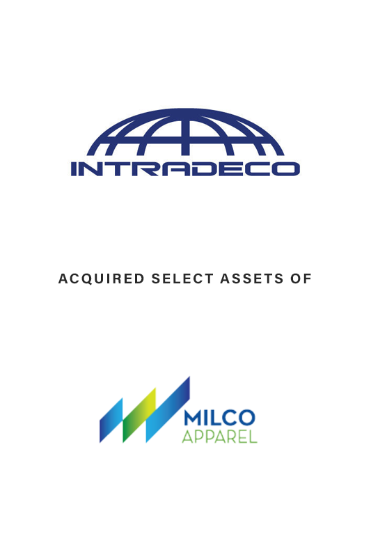 Exclusive Financial Advisor to Intradeco Apparel, Inc.