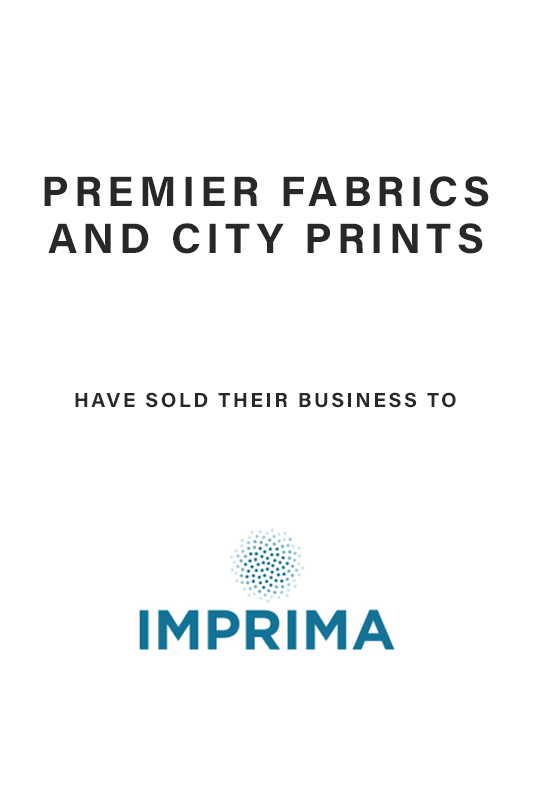 Exclusive Financial Advisor to Premier Fabrics &amp; City Prints