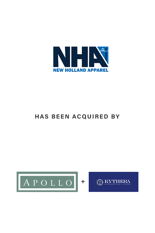 Exclusive Financial Advisor to New Holland Apparel