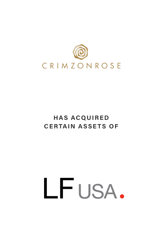 Exclusive Financial Advisor to Crimzon Rose International