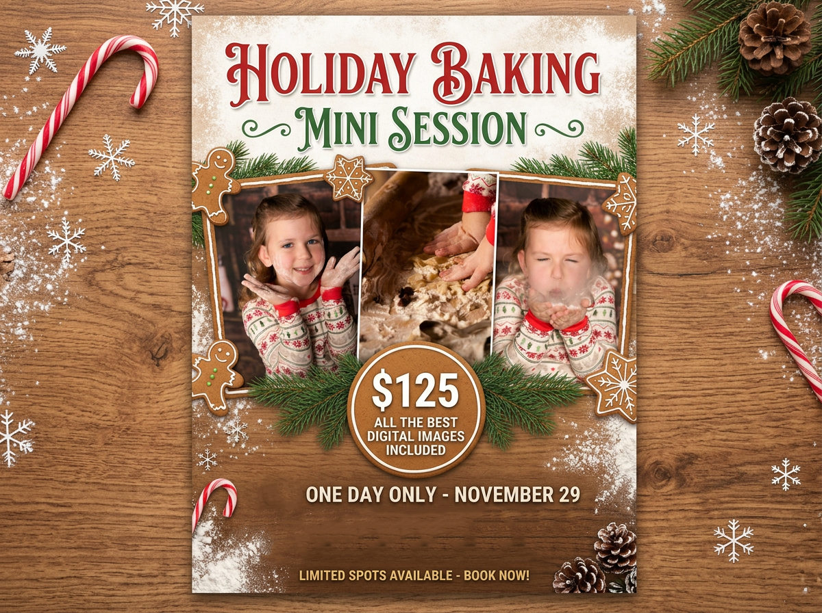 Holiday Baking  | Styled Mini Session