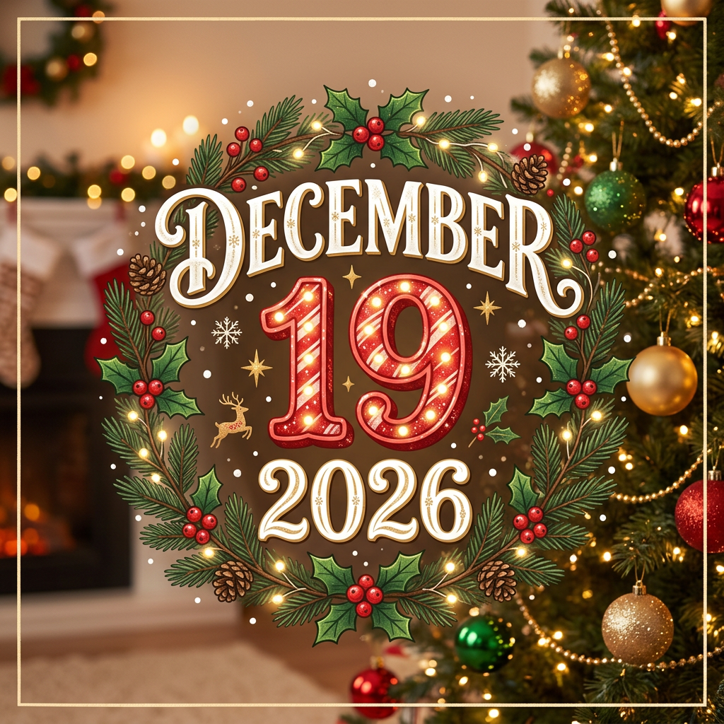 Firefly_grafic with DECEMBER 19 2026 and a simple christmas background 663146.png