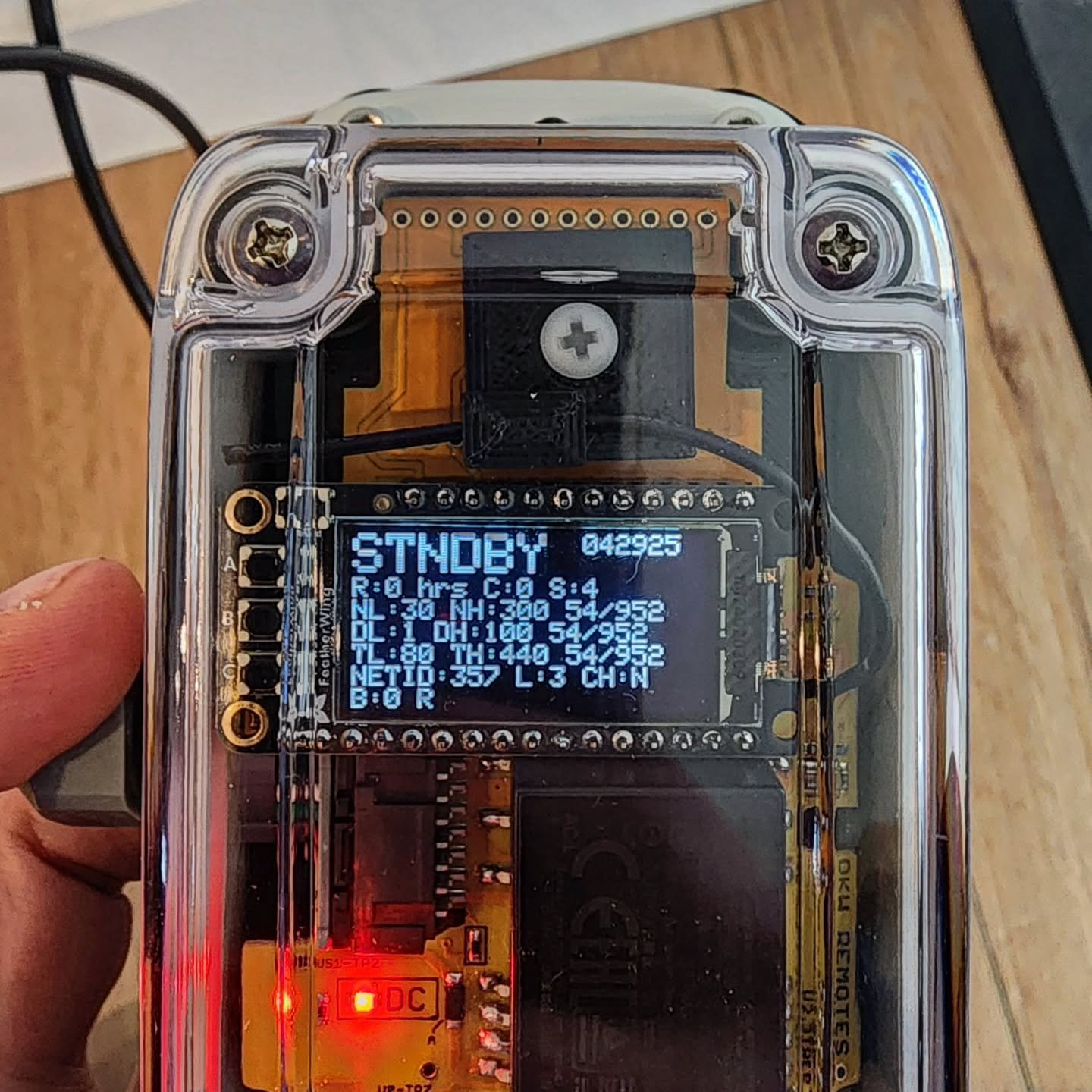 Was able to update the code on the receiver and hand remote last couple days. M1.5 in the receiver and V037 on the hand remote.

Receiver will now display all available metrics on both the standby screen and active screen. Will allow me to help a cus