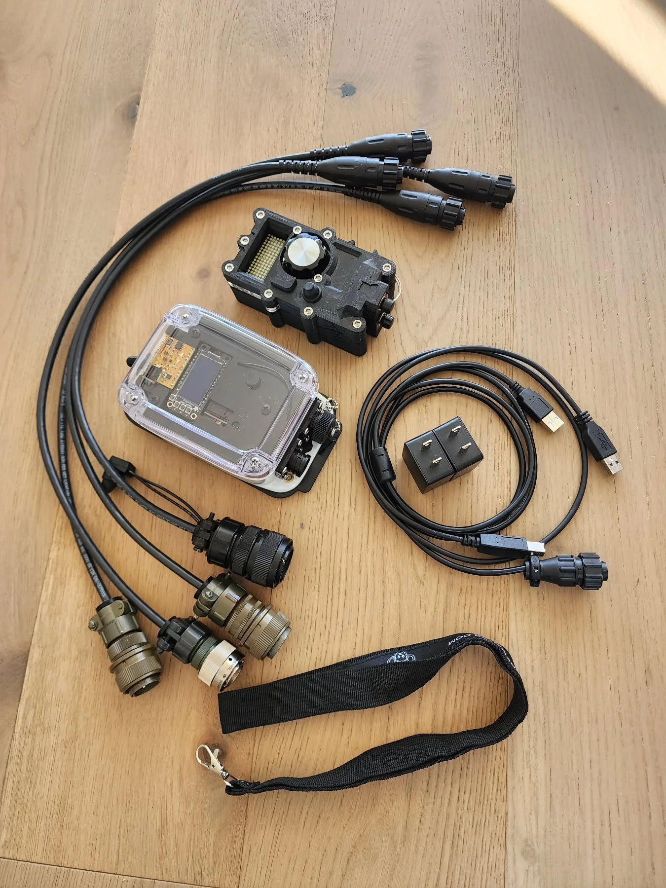 Most versatile wireless welding remote on the market heading to San Juan, Texas

I just wrapped up this four adapter wireless remote. It has a Miller 14pin, Lincoln six pin, Lincoln 12 pin, and Red-d-arc 3pin adapter.

Whats my favorite feature about