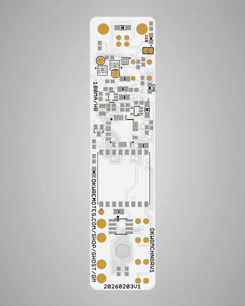 🔥 The all new Ghost Gamechanger printed circuit board I just sent to manufacturing 🔥

It's a little late to the party because last quarter I needed to focus my energy on the G1 hand remote and G1 receiver architecture. It is the third component of 