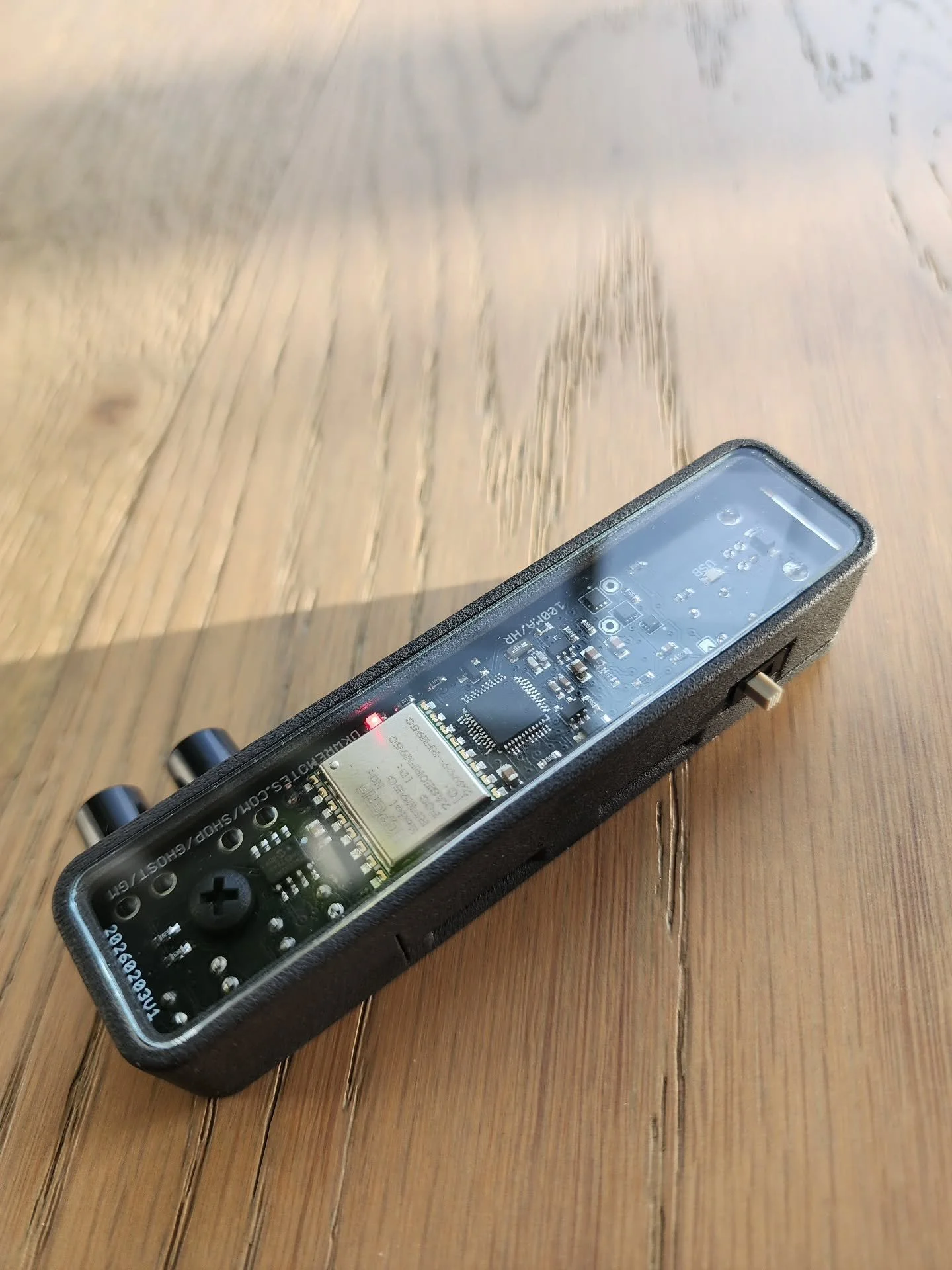 Got the plastics in the mail today for first version of the gamechanger module.

It'll aid me in fine tuning the 2nd version of the plastics and board. I added two more features to the design. one being a surprise, the other, thumbwheel.

This unit h