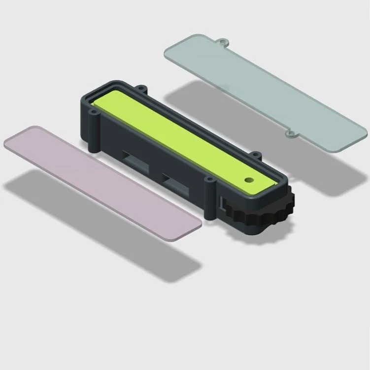 Thought I was done designing the gamechanger module plastics three weeks ago. But I came up with a few ideas to add on. Took three nights to revise the models.

Sent these plastics for manufacture yesterday. Will have the clear screen and screen prot