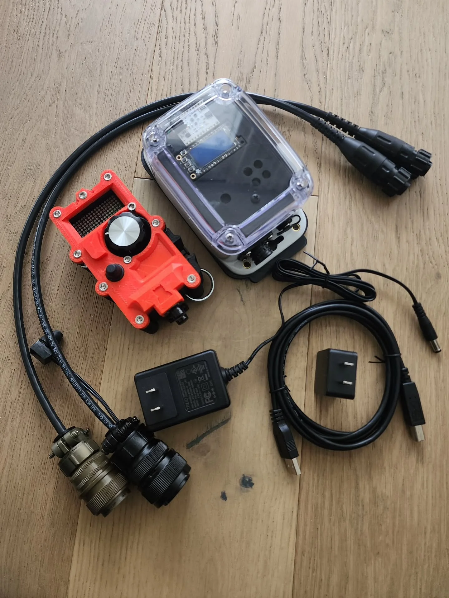 EVOR Plant Setup with two adapters, Miller 14 Pin and Lincoln 6 Pin heading to Florida 🛫