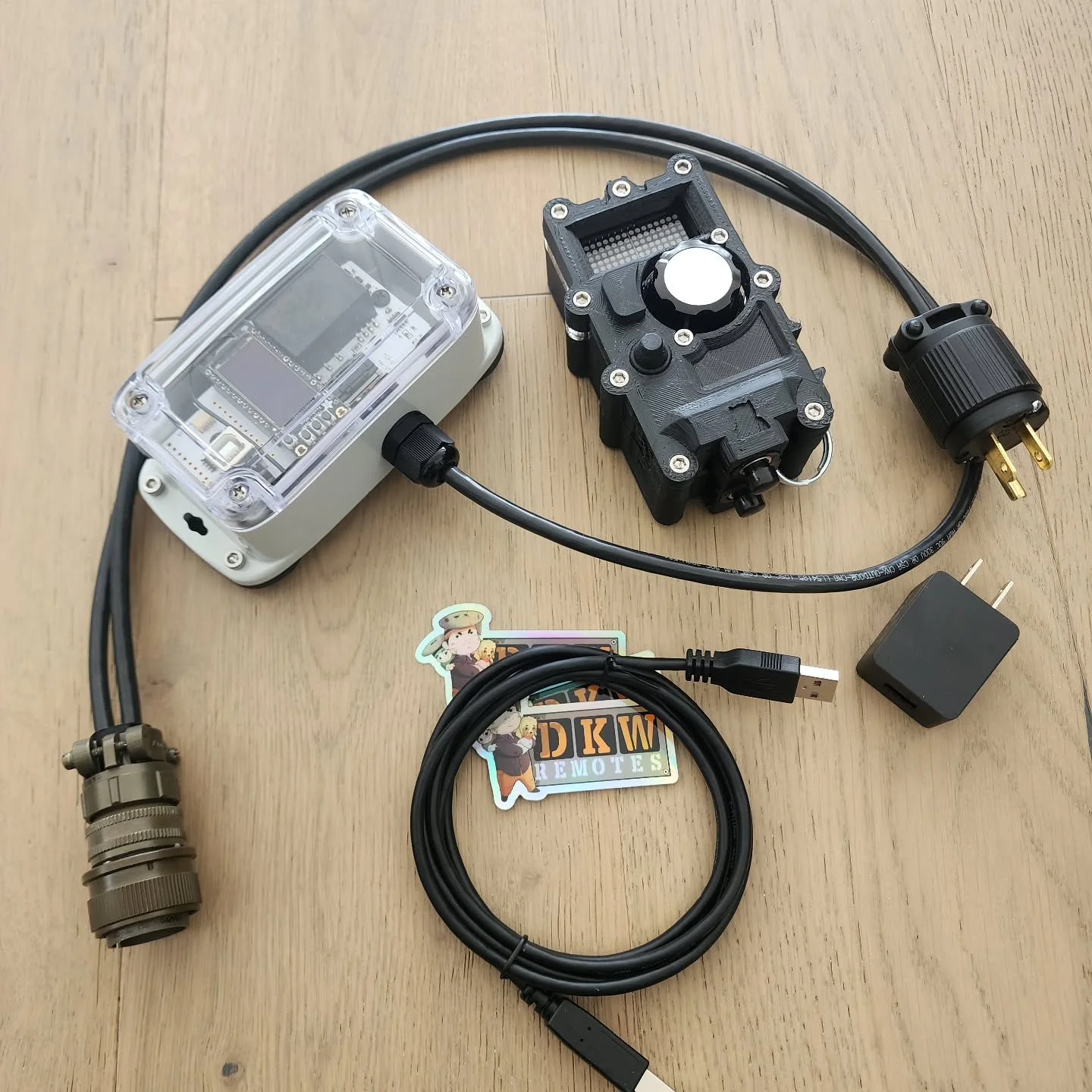 Cross Country setup which headed to Nebraska this past Friday. I'm about at the end of a cluster of evor remote sets Ihad to build. Shifting gears to G1 remote sets. Going to build 5 of them at once. If they go well, I'll get into 5 more.