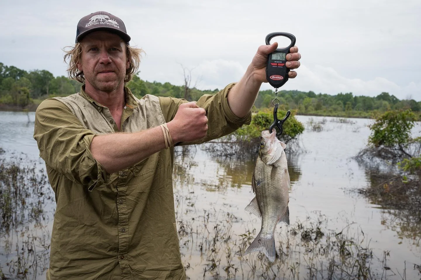Set a state record for Mississippi - white bass on a hand line. . &bull; &bull;
&bull;
&bull;
@bartonoutfitters @littleqranch @mallardmedia  #lacrossefootwear #mallardmedia #sitkagear #yeti #duckseason #ducks #mallards #duckseason #outdoorphotography