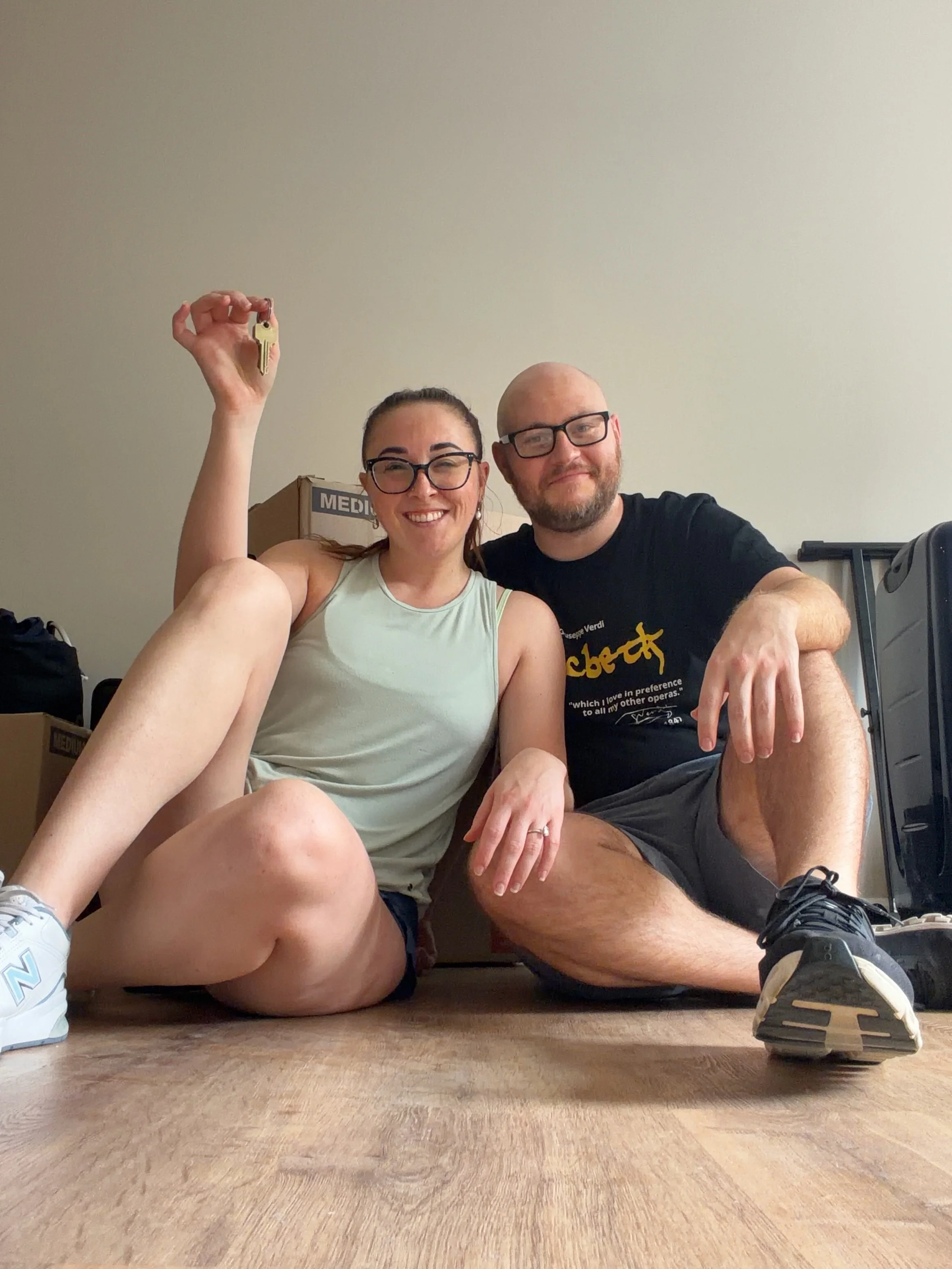 ✨ PLOT TWIST: Boy do we have a story for you!!! ✨

After a slightly chaotic few weeks, which included losing the Astoria apartment we thought we&rsquo;d be calling home, our plans have shifted just across the Hudson! Nathan and I have officially move