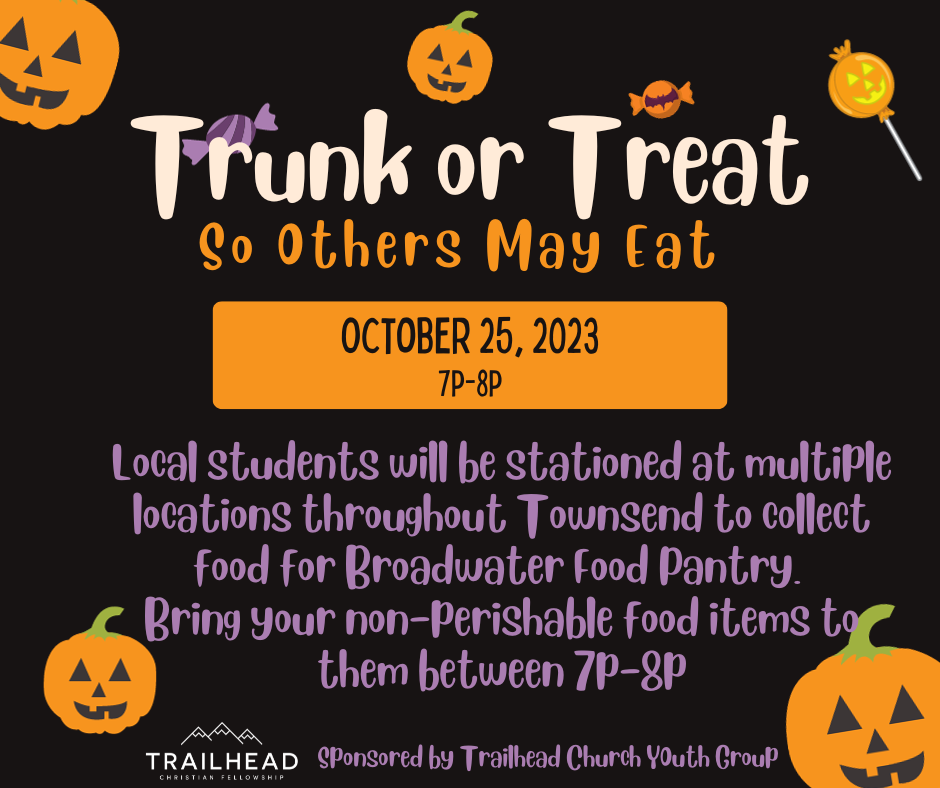 Trunk or Treat So Others May Eat