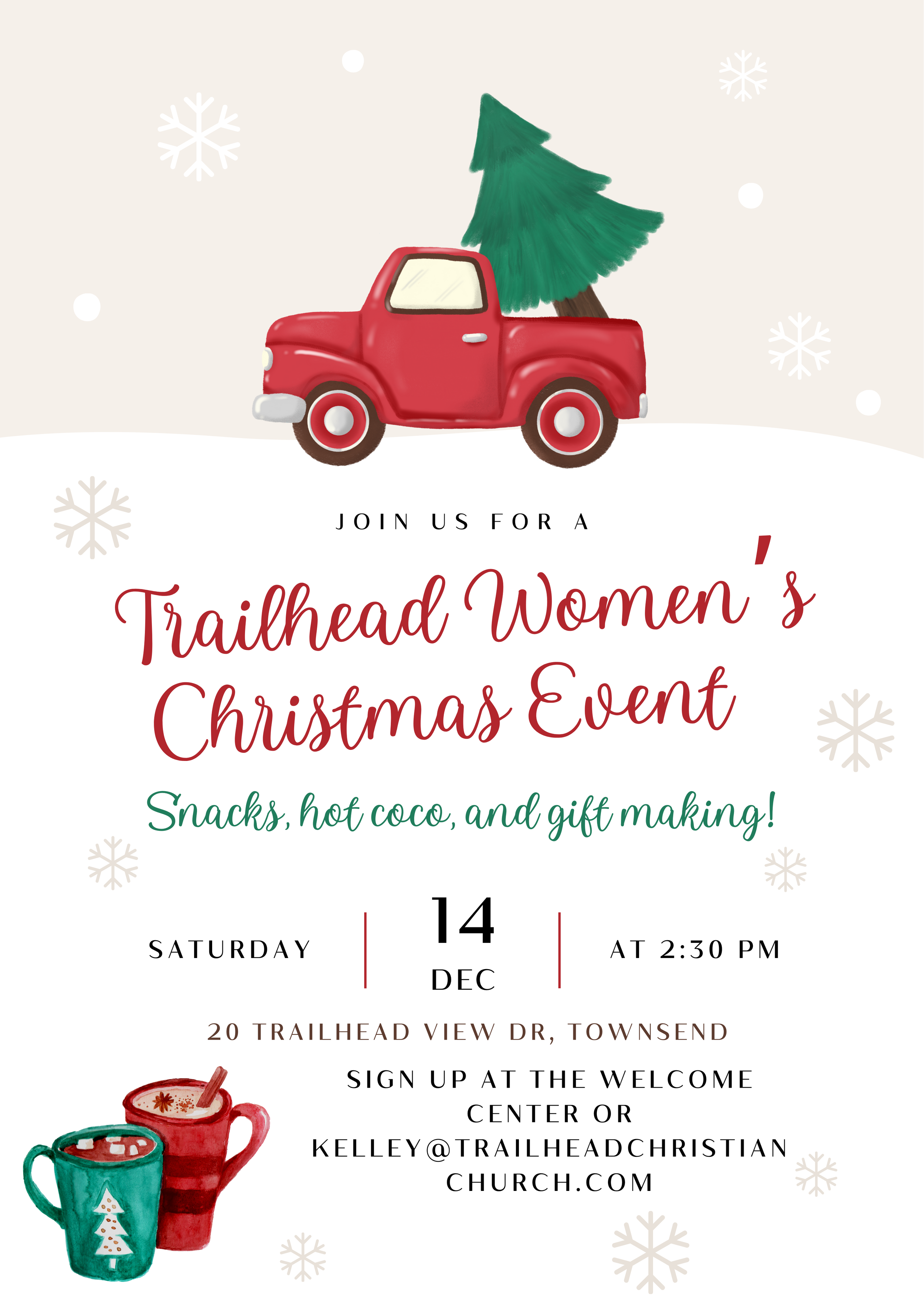 Trailhead Women's Christmas Event