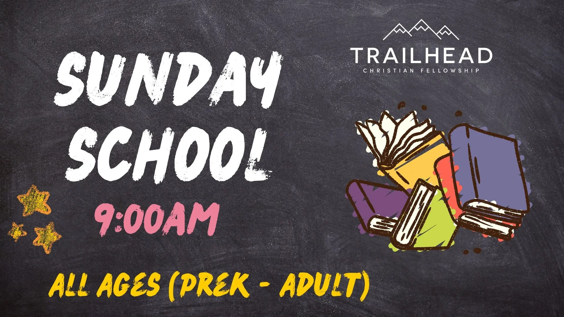 Sunday School (Summer Schedule)