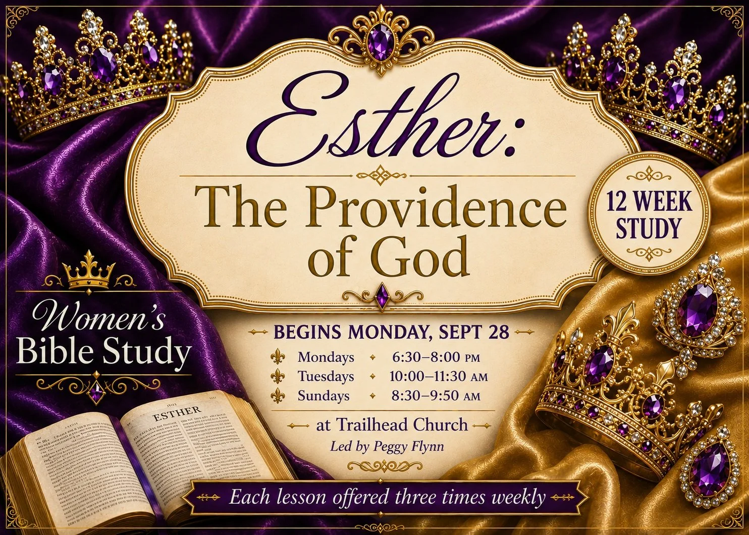 Women's Bible Study - Esther(Tuesdays)