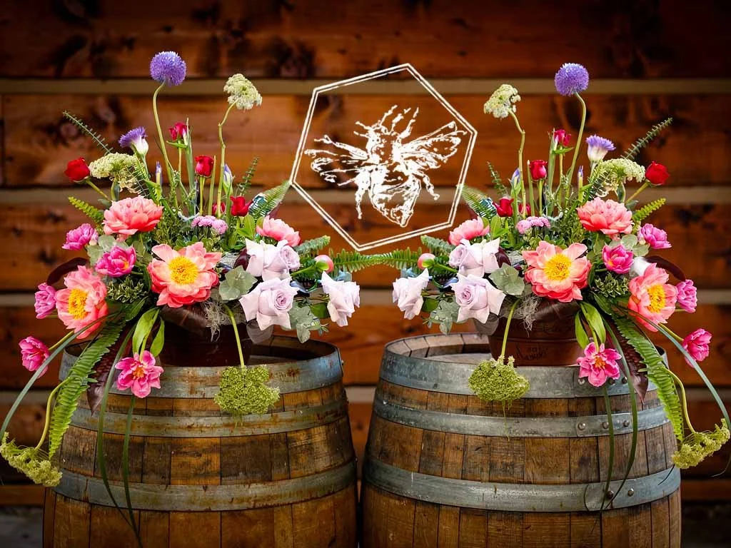 Custom Event Florals from The B Nest Floral Design and Studios in Sylvan Lake Alberta