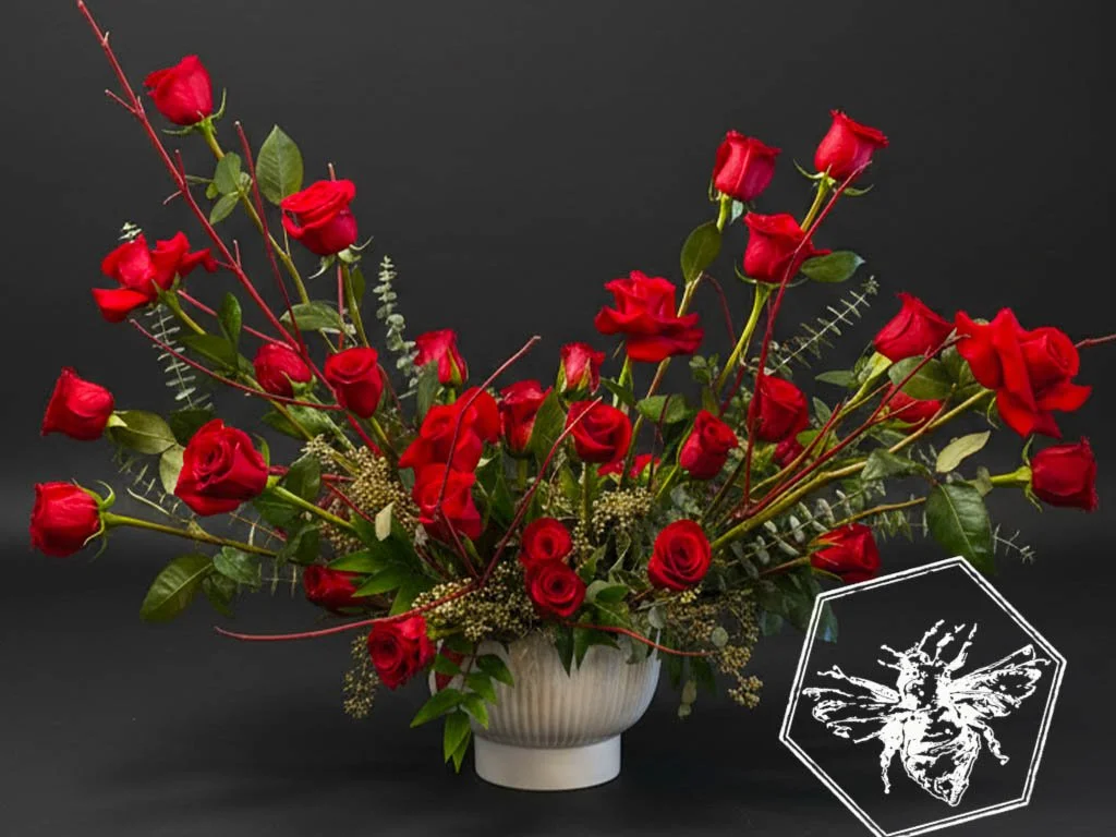Roses in Sylvan Lake from The B Nest Floral Design and Studios