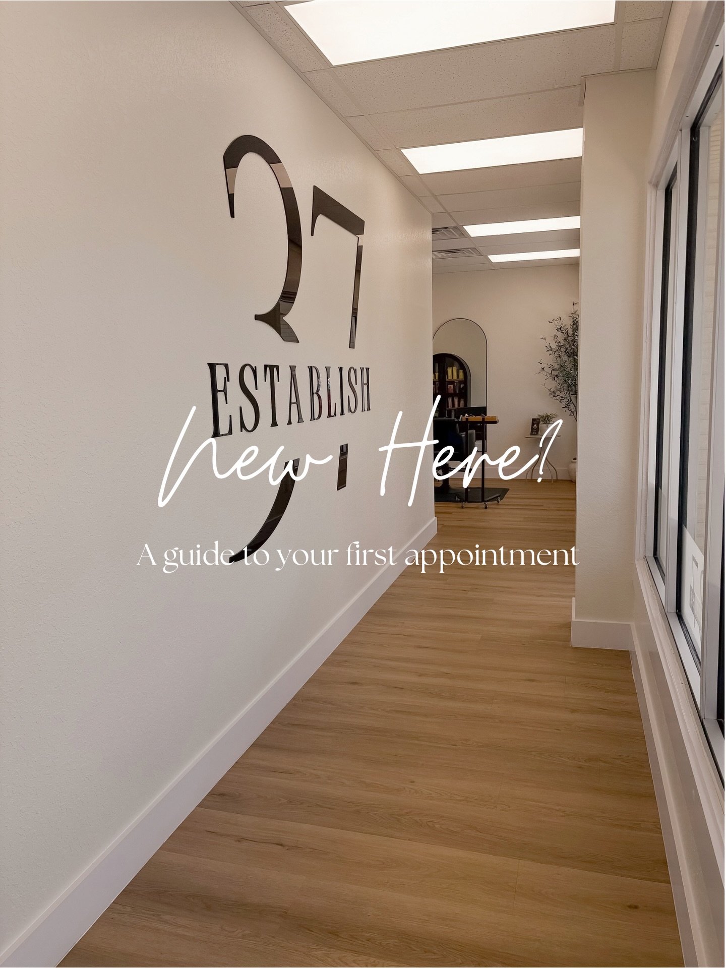 New here? We&rsquo;ve been expecting you ✨

From the moment you walk through our doors at Establish 37, everything is designed to feel effortless, elevated, and completely personalized to you.

Think&hellip;
&bull; A seamless booking experience
&bull