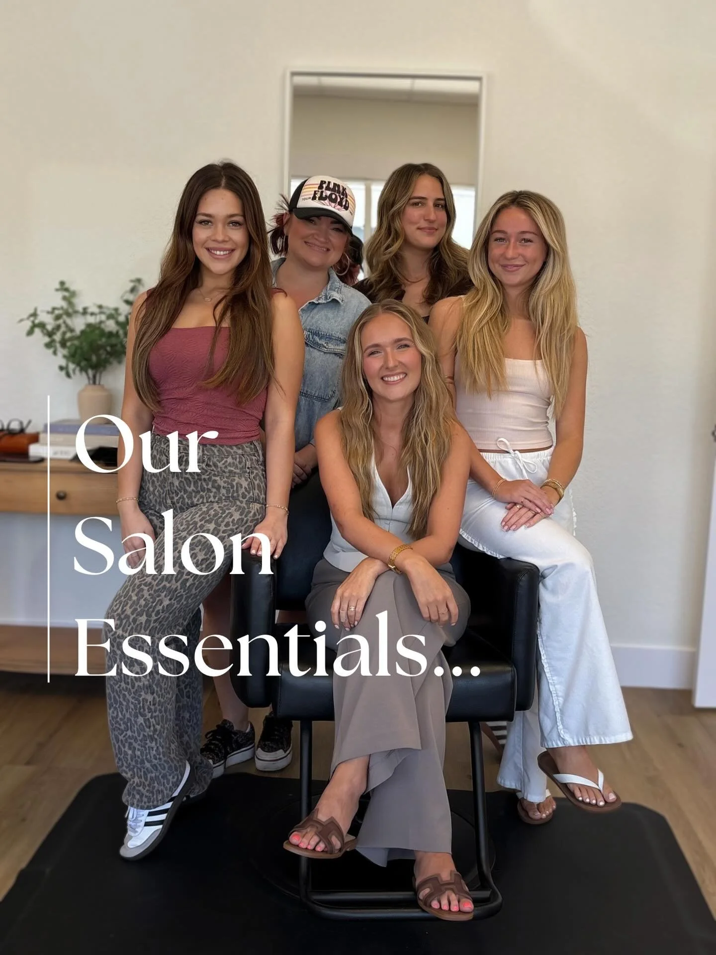 Salon essentials&hellip; but make it ✨real life✨ 

Where luxury meets real life. Your confidence is our favorite result! Come for the hair stay for the vibe. 💫
