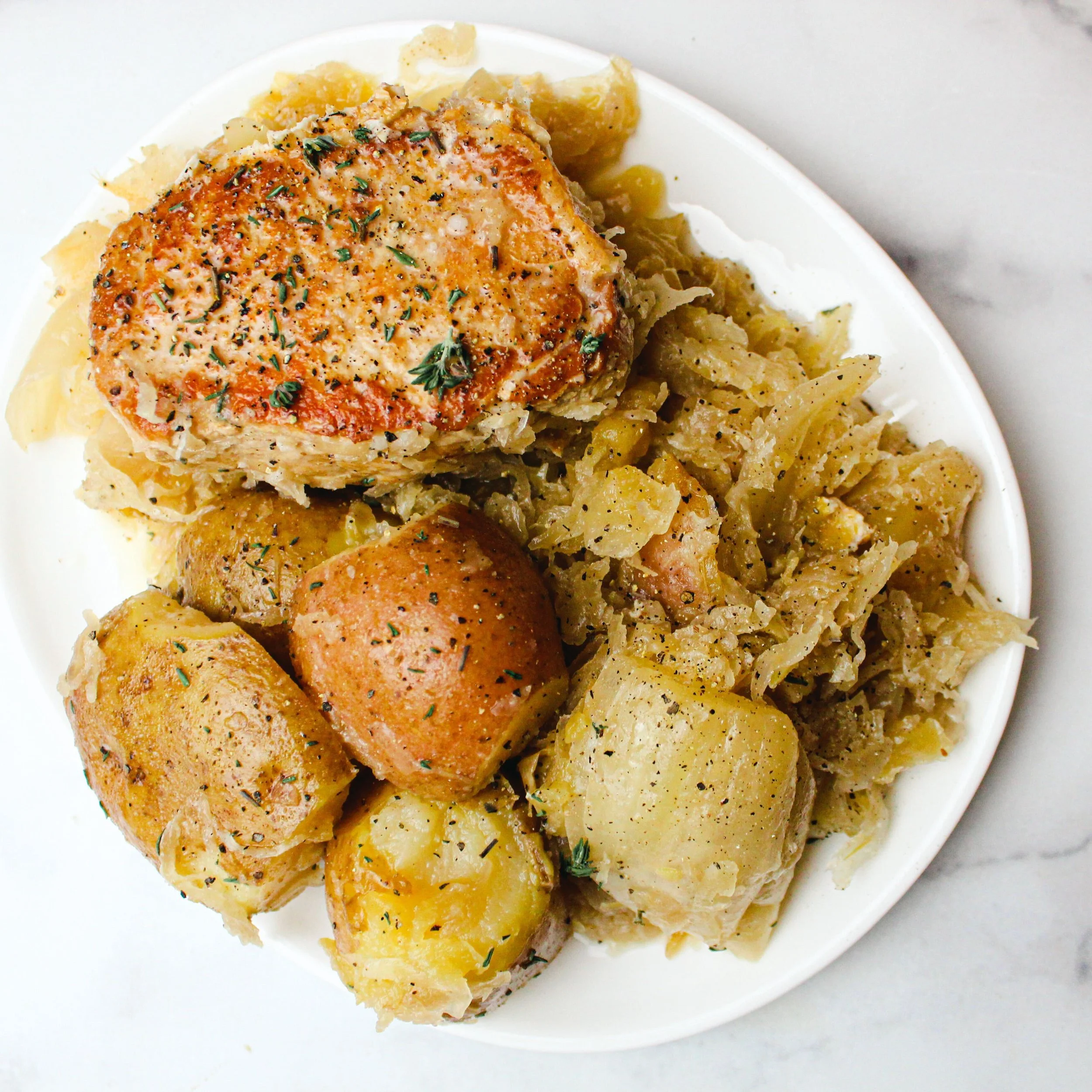 New Year’s Pork and Sauerkraut PrimaFoodie