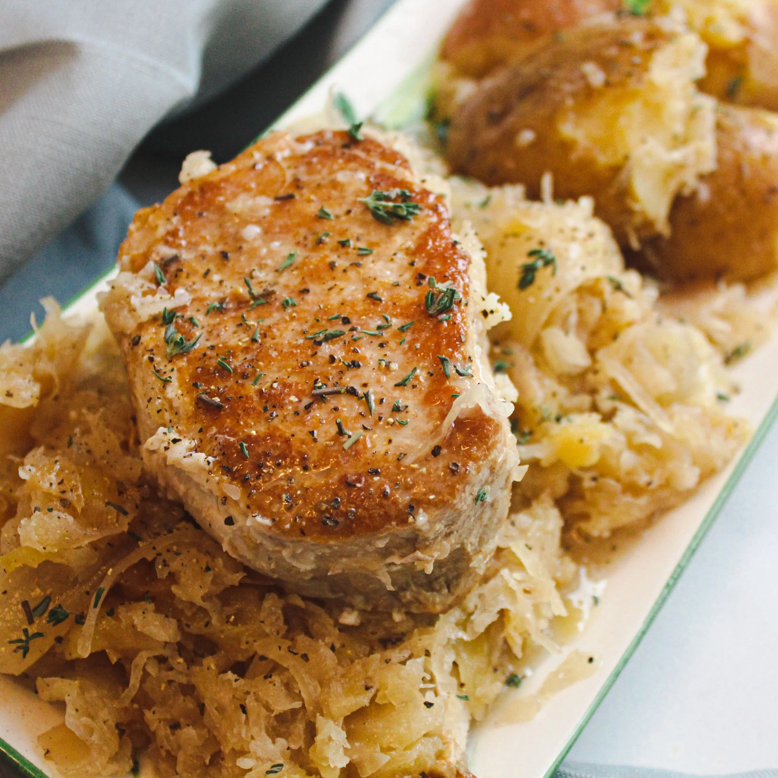 New Year’s Pork and Sauerkraut PrimaFoodie