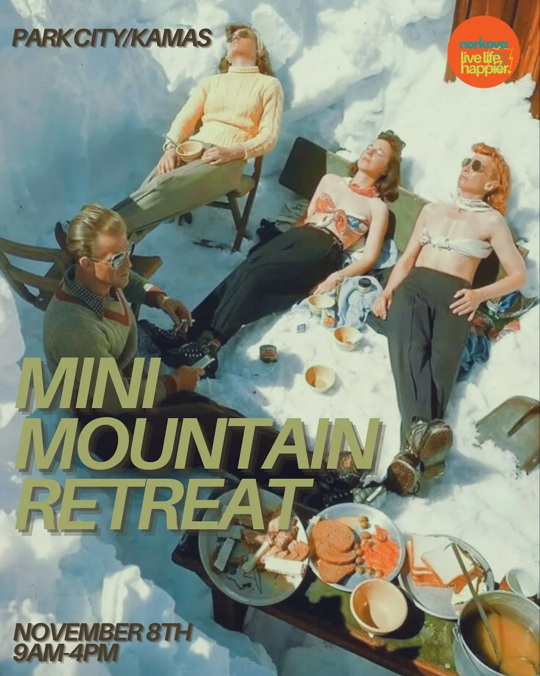 ð MINI- MOUNTAIN RETREAT! 
We are converting our 3-day retreat into a single day of movement, nourishment, love, sisterhood ðïļ ðĪ
ð
 Saturday, November 8th
ð°ïļ 9am-4pm
ð Park City/Kamas/ Midway
(Finalizing venue this weekend!)
ðŦ $111 - rsvp on