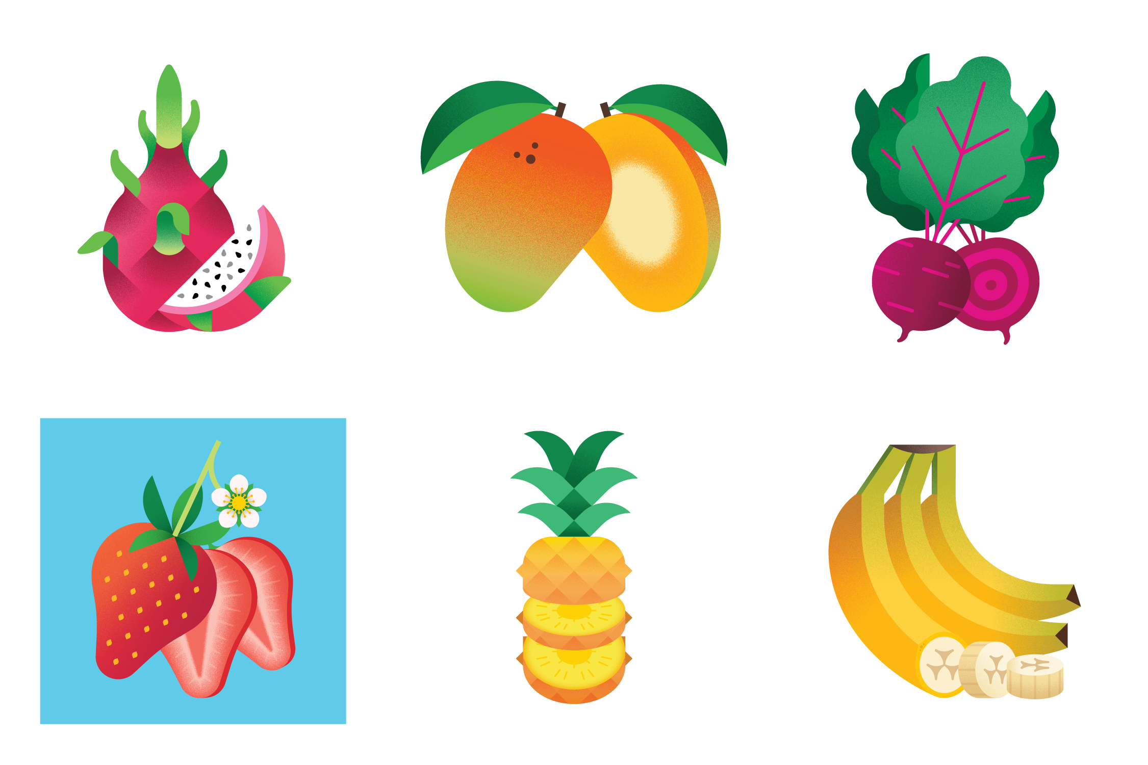 Food packaging icons by Christopher Dina