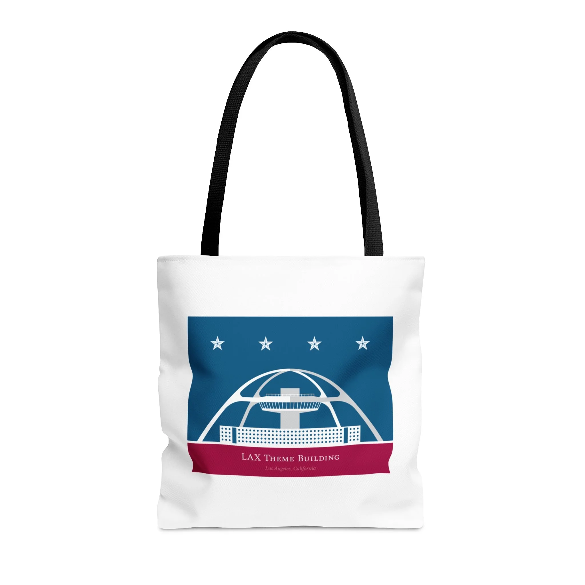 AOP Tote Bag America LAX Theme Building.png