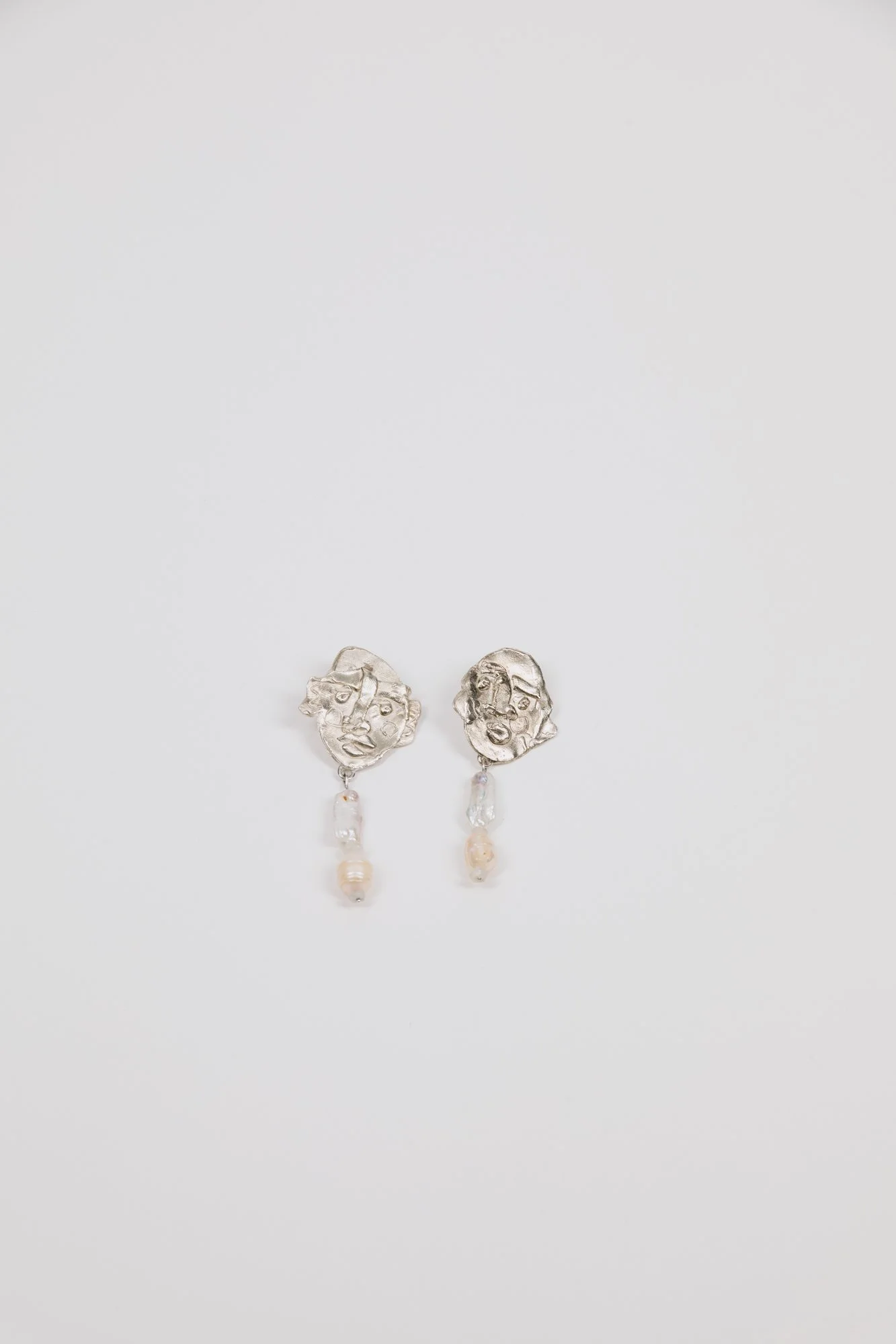 'Silver Character over the moon'